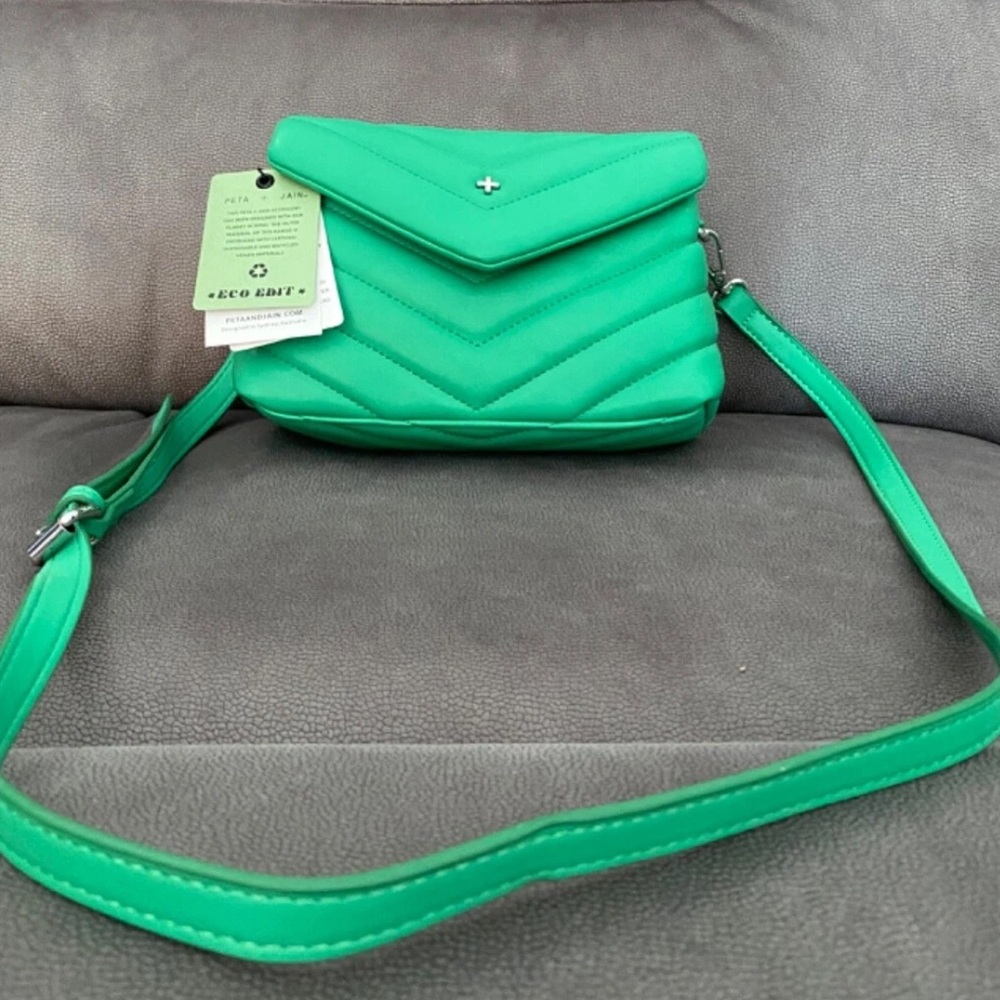 PETA + Jain , pascal crossbody purse-Green , size ( small )